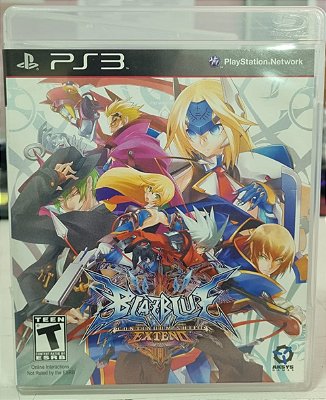 Blazblue Continuum Shift Extend - PS3 (Mídia Física) - USADO