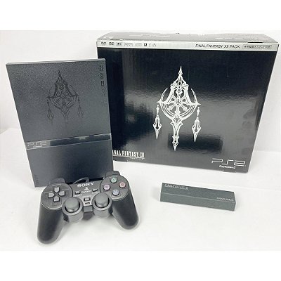 PlayStation 2, Final Fantasy XII, Na Caixa Seriado, 1 Controle, Modelo SCPH-75000 FF, PS2, (Usado)