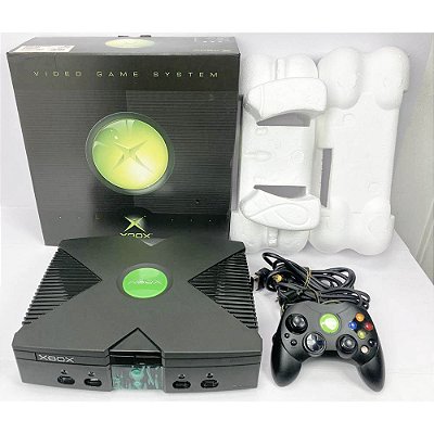 Xbox Clássico, Na Caixa Seriado, 1 Controle, Original, Microsoft (Usado)