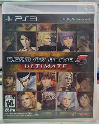 Dead Or Alive 5 Ultimate - PS3 (Mídia Física) - USADO