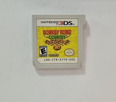 Donkey Kong Country Returns 3D (Somente o CARTUCHO) - 3DS (Mídia Física) - USADO