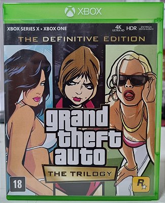 GTA The Trilogy (Grand Theft Auto The Trilogy) - Xbox One (Mídia Física) - USADO