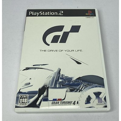 Gran Turismo 4, PS2 Japonês Original (Mídia Física) - Usado