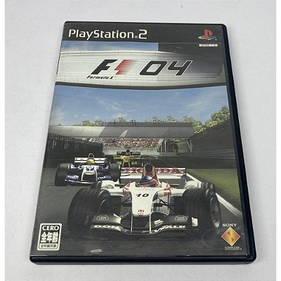 F1 04, PS2 Japonês Original (Mídia Física) - Usado