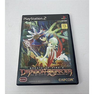 Breath Of Fire - Dragon Quarter, PS2 Japonês Original (Mídia Física) - Usado