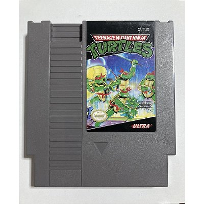Tartarugas Ninja, Turtles, Nes Nintendinho EUA Original (Usado)
