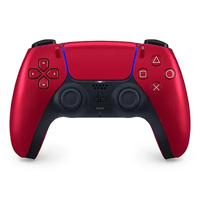Controle PS5 sem fio  DualSense, Volcanic Red, Seminovo