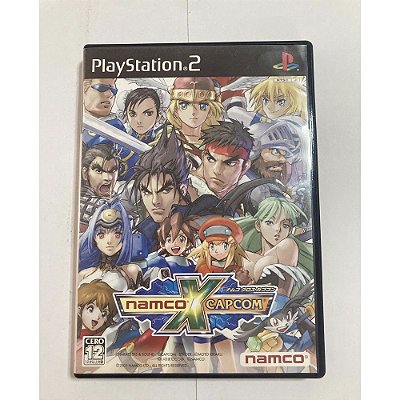 Namco Vs Capcom Ps2, PS2 Japonês Original (Mídia Física) - Usado