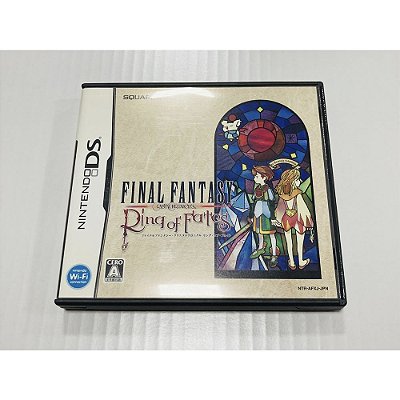 Final Fantasy Crystal Chronicles Ring Of Fates, Nintendo DS Japonês Original (Usado)