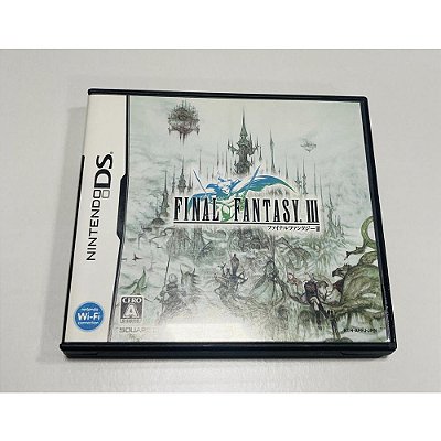 Final Fantasy Iii 3, Nintendo DS Japonês Original (Usado)