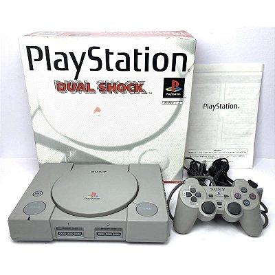 PlayStation 1, Na Caixa Seriado, 1 Controle, Modelo SCPH-7000, PS1, (Usado)