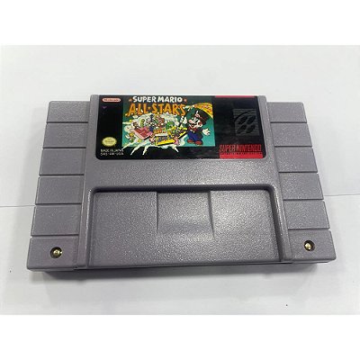 Super Mario All Stars, Super Nintendo, Snes, Cartucho Original (Usado)