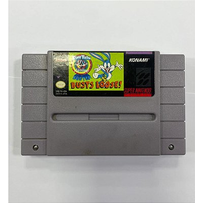 Tiny Toon Busts Loose!, Super Nintendo, Snes, Cartucho Original (Usado)