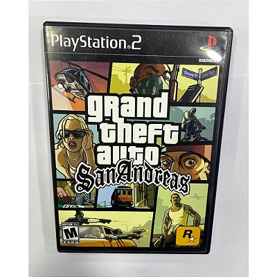 Grand Theft Auto San Andreas, PS2 Original Americano (Usado)