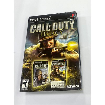 Call Of Duty Legacy, PS2 Original Americano (Usado)