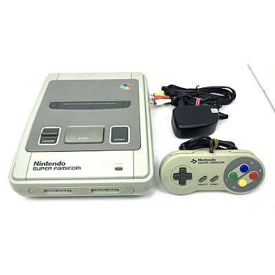 Super Famicom, Com 1 Controle Original, Nintendo (Usado)