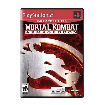 Mortal Kombat Armageddon - PS2 (Mídia Física) - Novo, Lacrado