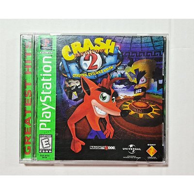 Crash Bandicoot 2, Original PS1 Americano (Usado)