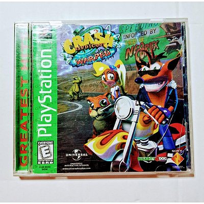 Crash Bandicoot 3 Warped, Original PS1 Americano (Usado)