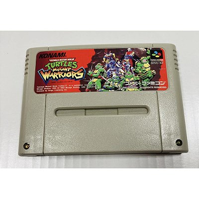 Teenage Mutant Ninja Turtles: Mutant Warriors, Super Famicom Original (Usado)