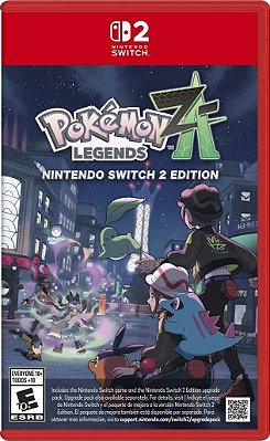 Pokemon Legends Z-A - Switch 2 (Mídia Física) - Novo, Lacrado