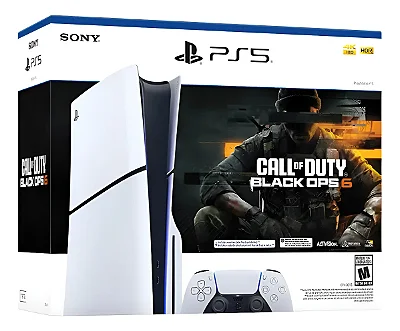 Playstation 5 Slim, Com Leitor, Call Of Duty Black Ops 6 Bundle, Modelo CFI-2015 (Novo, Lacrado)