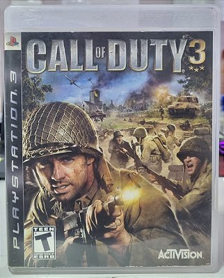 Call Of Duty 3 - PS3 (Mídia Física) - USADO