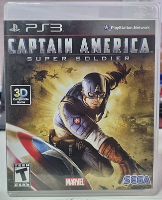Captain America Super Soldier - PS3 (Mídia Física) - USADO