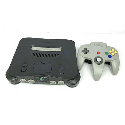Console Nintendo 64, Com 1 Controle Original, Americano, Nintendo (Usado)