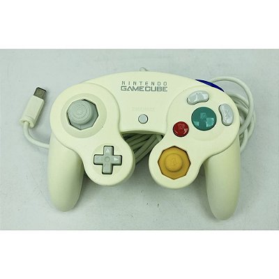 Controle Gamecube Branco, Original, Nintendo (Usado)