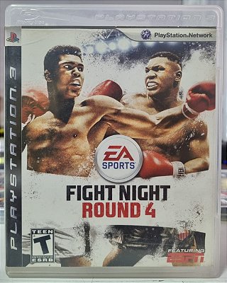 Fight Night Round 4 - PS3 (Mídia Física) - USADO