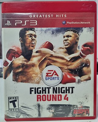 Fight Night Round 4 - PS3 (Mídia Física) - USADO