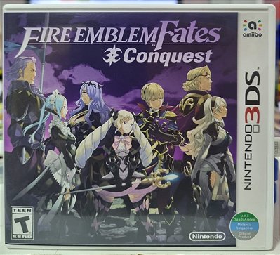 Fire Emblem Fates Conquest - 3DS (Mídia Física) - USADO