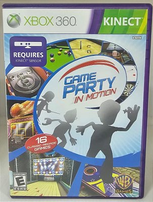 Game Party In Motion - Xbox 360 (Midia Física) - USADO
