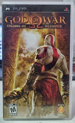 God Of War Chains Of Olympus - PSP (Mídia Física) - USADO