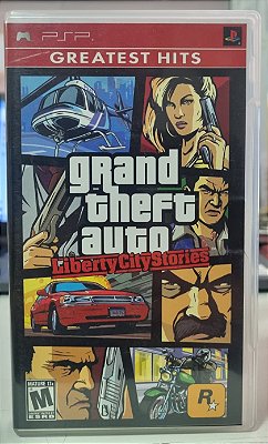 GTA (Grand Theft Auto) Liberty City Stories - PSP (Mídia Física) - USADO