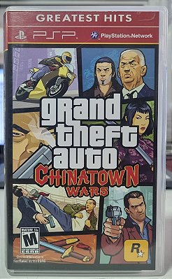 GTA (Grand Theft Auto) Chinatown Wars - PSP (Mídia Física) - USADO