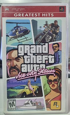 GTA (Grand Theft Auto) Vice City Stories - PSP (Mídia Física) - USADO