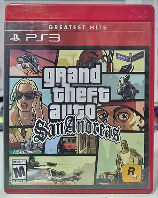 GTA (Grand Theft Auto) San Andreas- PS3 (Mídia Física) - USADO