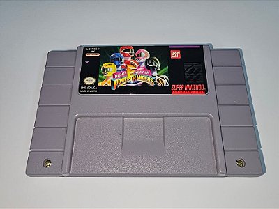Power Rangers Mighty Morphin, Super Nintendo, Snes, Cartucho Original (Usado)