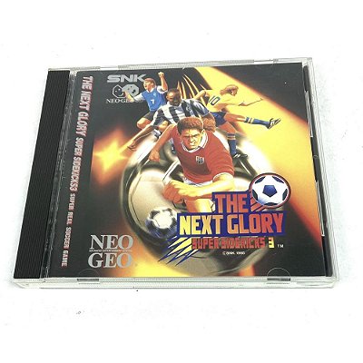 Super Sidekicks 3: The Next Glory, Neo Geo CD, SNK, Americano, Original, "Impecável" (Usado)