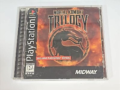 Mortal Kombat Trilogy , Original PS1 Americano (Usado)
