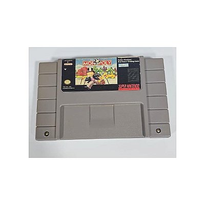 Monopoly, Super Nintendo, Snes, Cartucho Original (Usado)