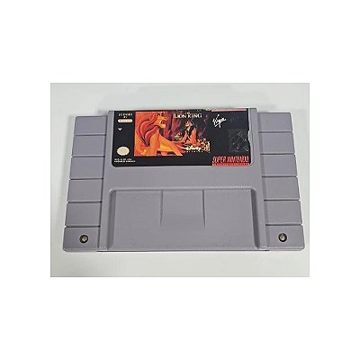The Lion King, Super Nintendo, Snes, Cartucho Original (Usado)