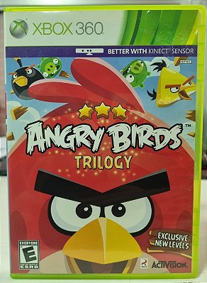 Angry Birds Trilogy - Xbox 360 (Mídia Física) - USADO