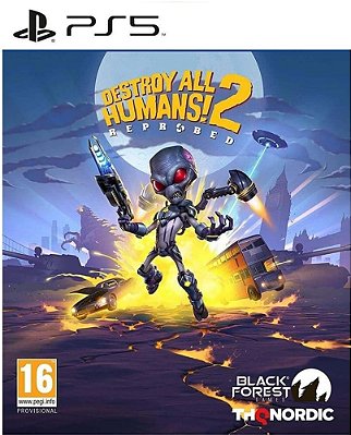 Destroy All Humans 2 Reprobed - PS5 (Mídia Física) - Novo, Lacrado