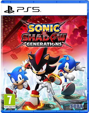 Sonic X Shadow Generations - PS5 (Mídia Física) - Novo, Lacrado