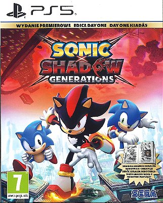 Sonic X Shadow Generations - PS5 (Mídia Física) - Novo, Lacrado