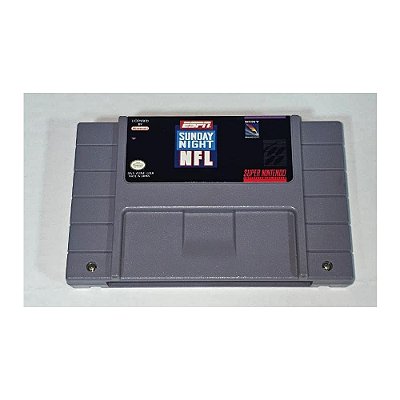 ESPN Sunday Night NFL, Super Nintendo, Snes, Cartucho Original (Usado)