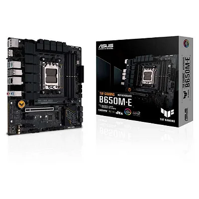 Placa Mãe Asus TUF Gaming B650M-E, AMD AM5, mATX, DDR5
